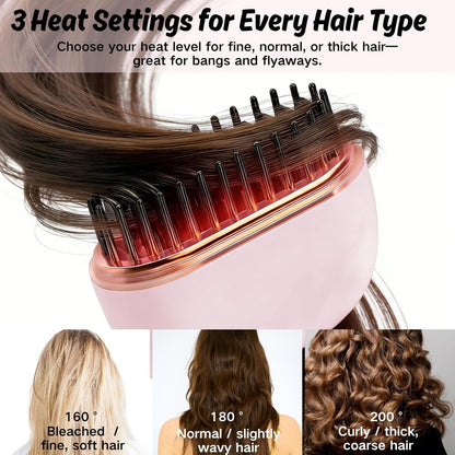 Mini Cordless Hair Straightener